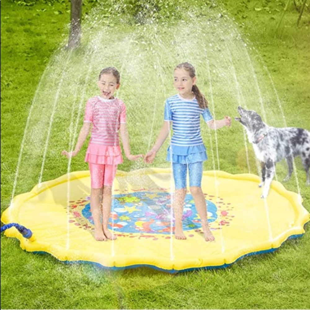 Sprinkle and Splash Play Mat for Kids